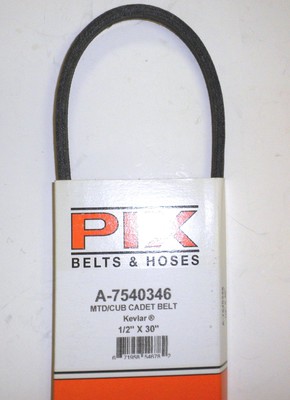 PIX754-0346 Belt Replaces 754-0346 MTD Belt