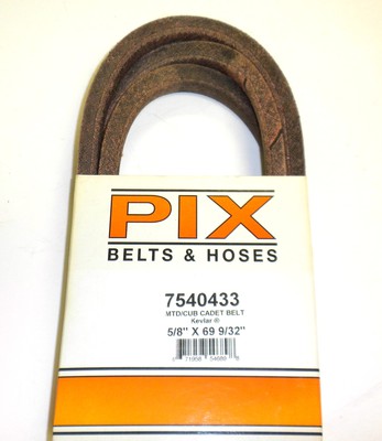 PIX754-0433 Belt Replaces 754-0433 MTD Belt