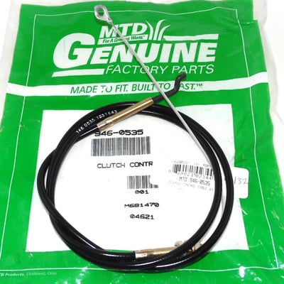 Free Shipping! OEM 946-0535 MTD Clutch Cable