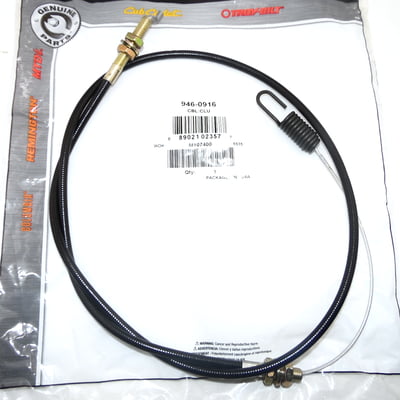 Free Shipping! 946-0916 MTD Clutch Cable