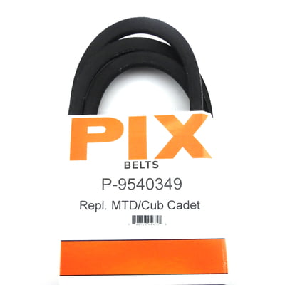 Free Shipping! 9540349 PIX Belt Compatible With MTD 954-0349, 754-0349