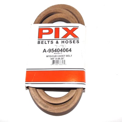 954-04064 Pix V Belt (Sec B x 68.24") Compatible With 46" MTD, Cub Cadet, Yardman, Husky, Huskee 754-04064, 954-04064