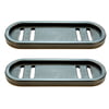 FREE SHIPPING 2PK 5649 Rotary Polymer Skid Shoes Compatible With MTD 731-05984, 731-05984A