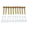 FREE SHIPPING 10PK 738-04155 MTD Shear Pins With Clips