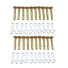FREE SHIPPING 20 PK 738-04155 MTD Shear Pins With Clips