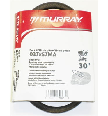 Free Shipping! 37X57MA Genuine Murray Lawn Mower Belt Compatible With 37x57