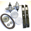 42" Deck Rebuild Kit Includes Spindle, Blades, Belt, Pulleys, and Adapters