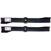 Free Shipping! 2Pk 6138 Fits 42 inch & 43 inch Cut Noma Riders Lawn Mower Blade Replaces 316608, 313954