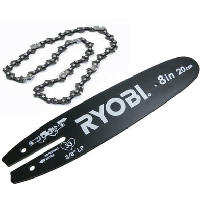 New 310982003 Genuine Ryobi Bar & Chain Combo For Ryobi P4360