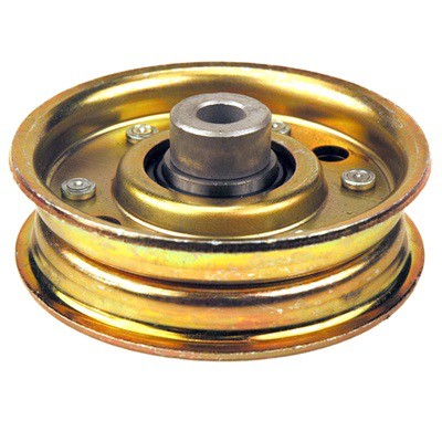 13614 Lawn Mower Pulley. FLAT IDLER PULLEY 3/8"X 3-1/4".REPLACES SCAG 483208