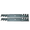 2Pk 15005 Heavy Duty Copperhead Mulching Blades Compatible with John Deere AM104489, Bad BOY 038-5000-00 & SCAG 482461