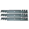 3Pk 15005 Heavy Duty Copperhead Mulching Blades Compatible with John Deere AM104489, Bad BOY 038-5000-00 & SCAG 482461