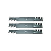 3 Pk 15005 Heavy Duty Copperhead Mulching Blades Compatible with John Deere AM104489, Bad BOY 038-5000-00 & SCAG 482461