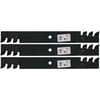 3Pk 6299 Mulching Blades Fits 61" Scag Compatible With SCAG A48111, 482879