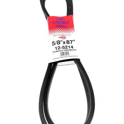 5214/5L870 Belt (5/8"X87") Compatible With Snapper 7076353, 7076353YP