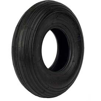 Oregon 58-011 400-6 Wheelbarrow Rib Tread Tubeless Tire 2-Ply