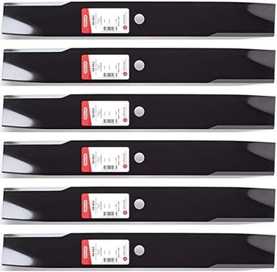 6PK Oregon 94-063 Blades Compatible With Toro 112-9759, 115-5059, 110-6837