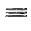 Free Shipping! 3PK 15009 COPPERHEAD MULCHING BLADES COMPATIBLE WITH DIXIE CHOPPER 30227-60 TORO 133-2157