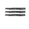 3PK 15009 COPPERHEAD MULCHING BLADES COMPATIBLE WITH DIXIE CHOPPER 30227-60 TORO 133-2157