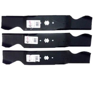 Free Shipping! 3PK 11719 Blades Compatible With MTD / Cub Cadet 942-0677, 742-0677